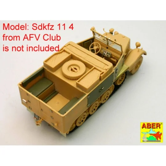German Nebelkraftwagen Sd.Kfz11/4 vol.1-basic set, 1/35 - Aber Mode...