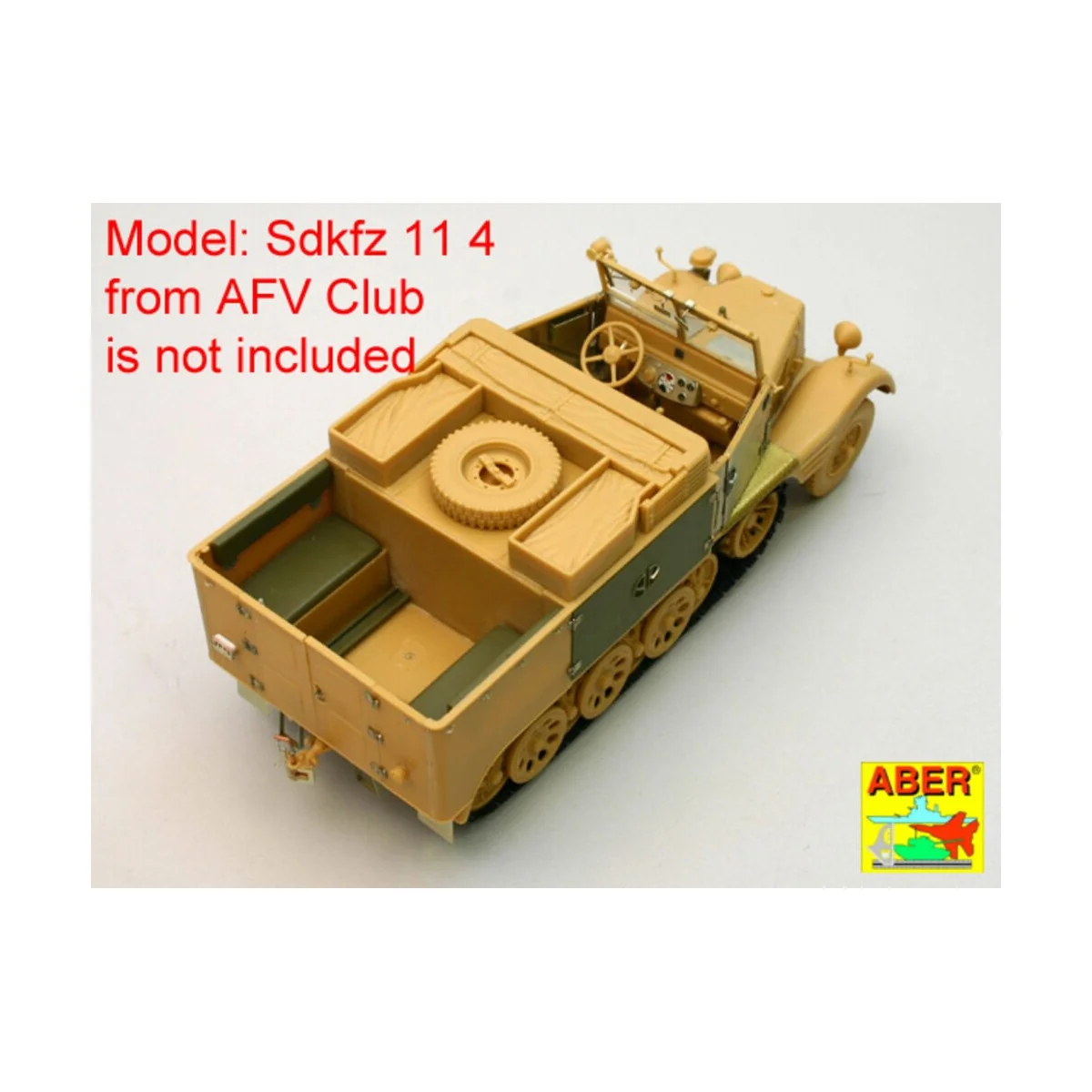 German Nebelkraftwagen Sd.Kfz11/4 vol.1-basic set, 1/35 - Aber Mode...