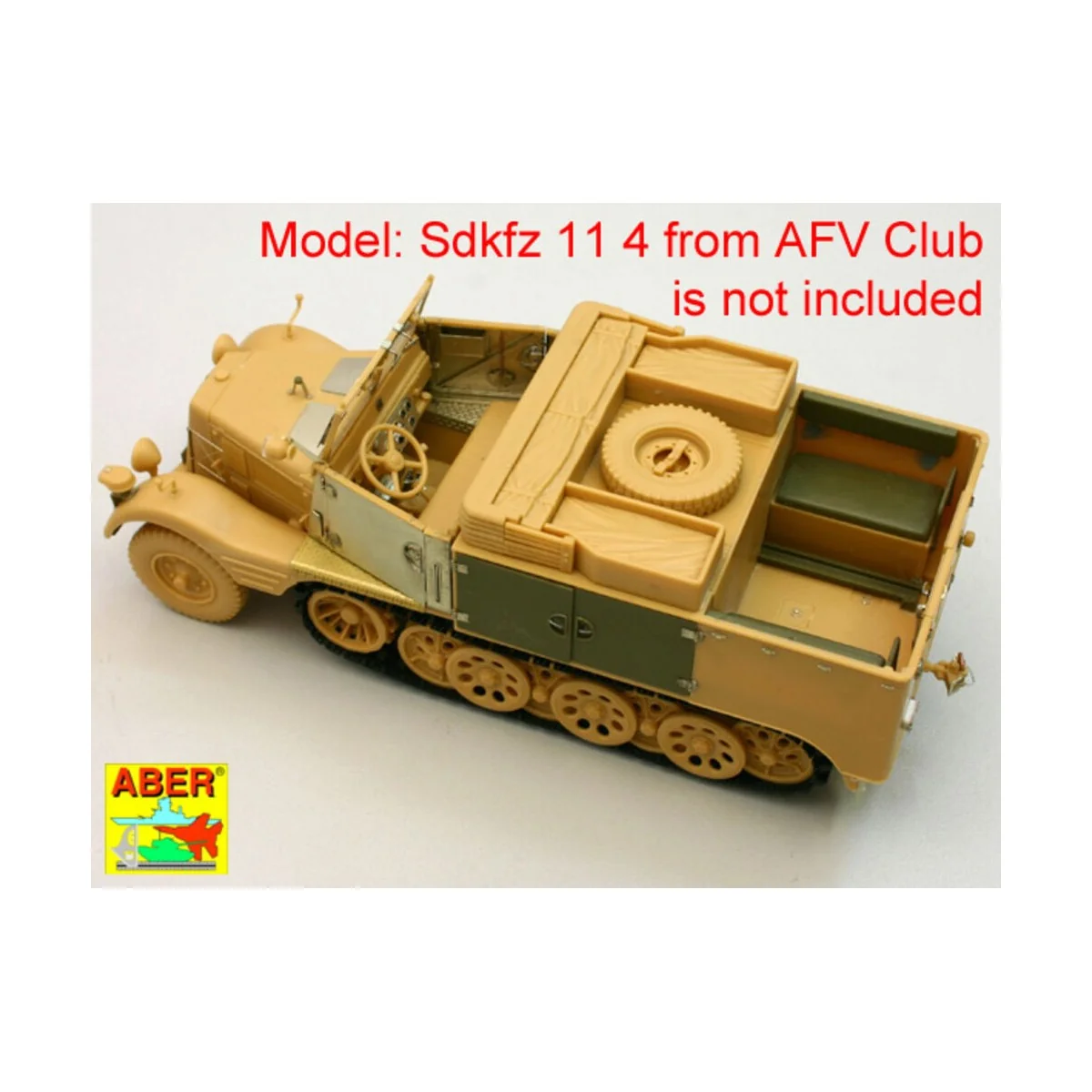German Nebelkraftwagen Sd.Kfz11/4 vol.1-basic set, 1/35 - Aber Mode...