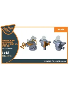 WWII gun sights (PAK-1, PBP-1A, PBP-1B), 1/48 - Clear Prop Accessor... 2