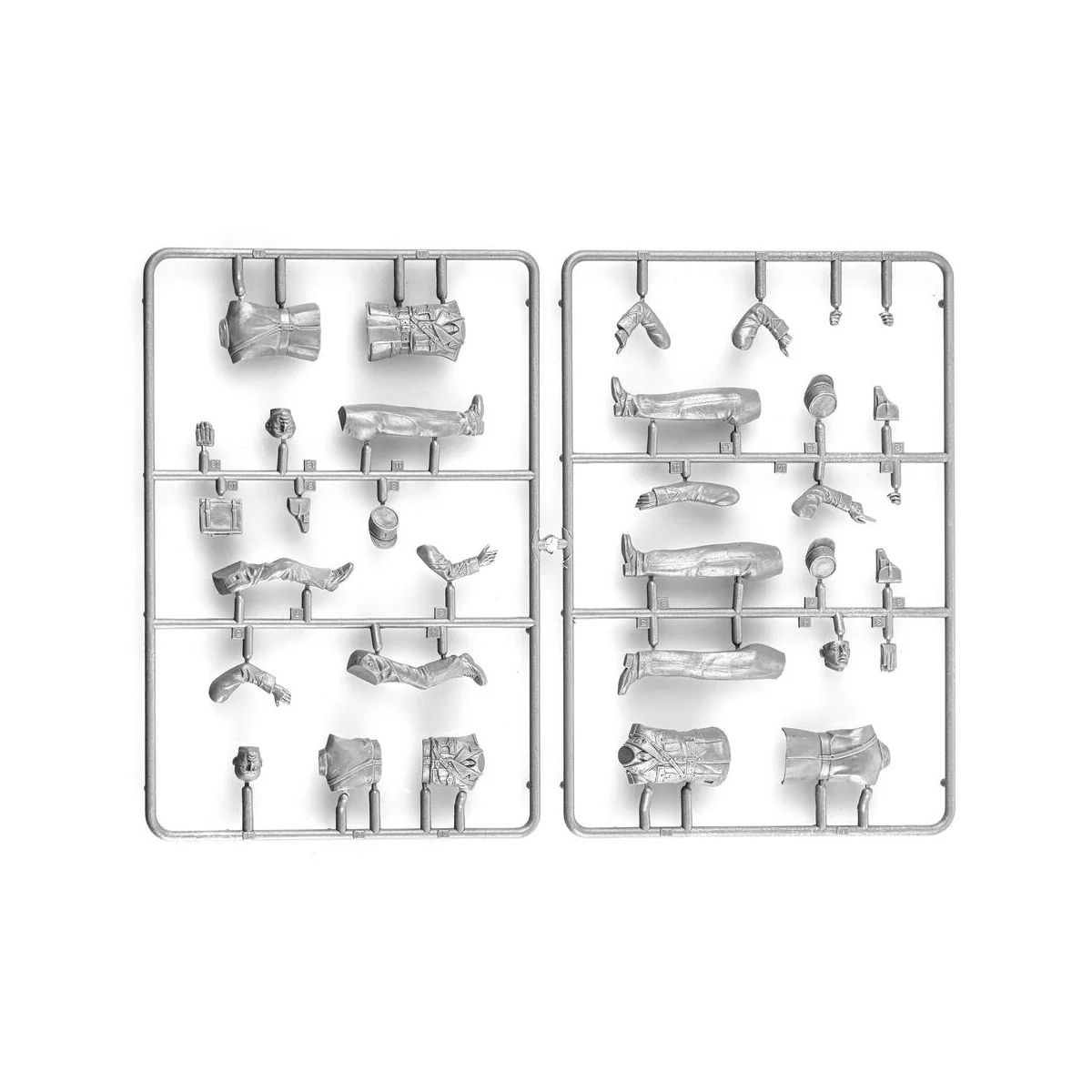 French Gendarmerie Officers, 1/24 - Heller 82751