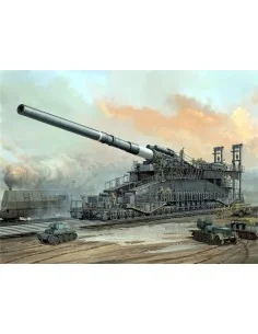 German 80cm K(E) railway gun Dora, 1/72 - Hobby Boss 82911