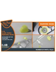 I-16 (late version) painting mask for CP kit, 1/48 - Clear Prop Acc...