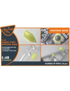I-16 (early version) painting mask for CP kit, 1/48 - Clear Prop Ac... 2
