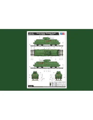 Soviet Armoured Train, 1/72 - Hobby Boss 82912