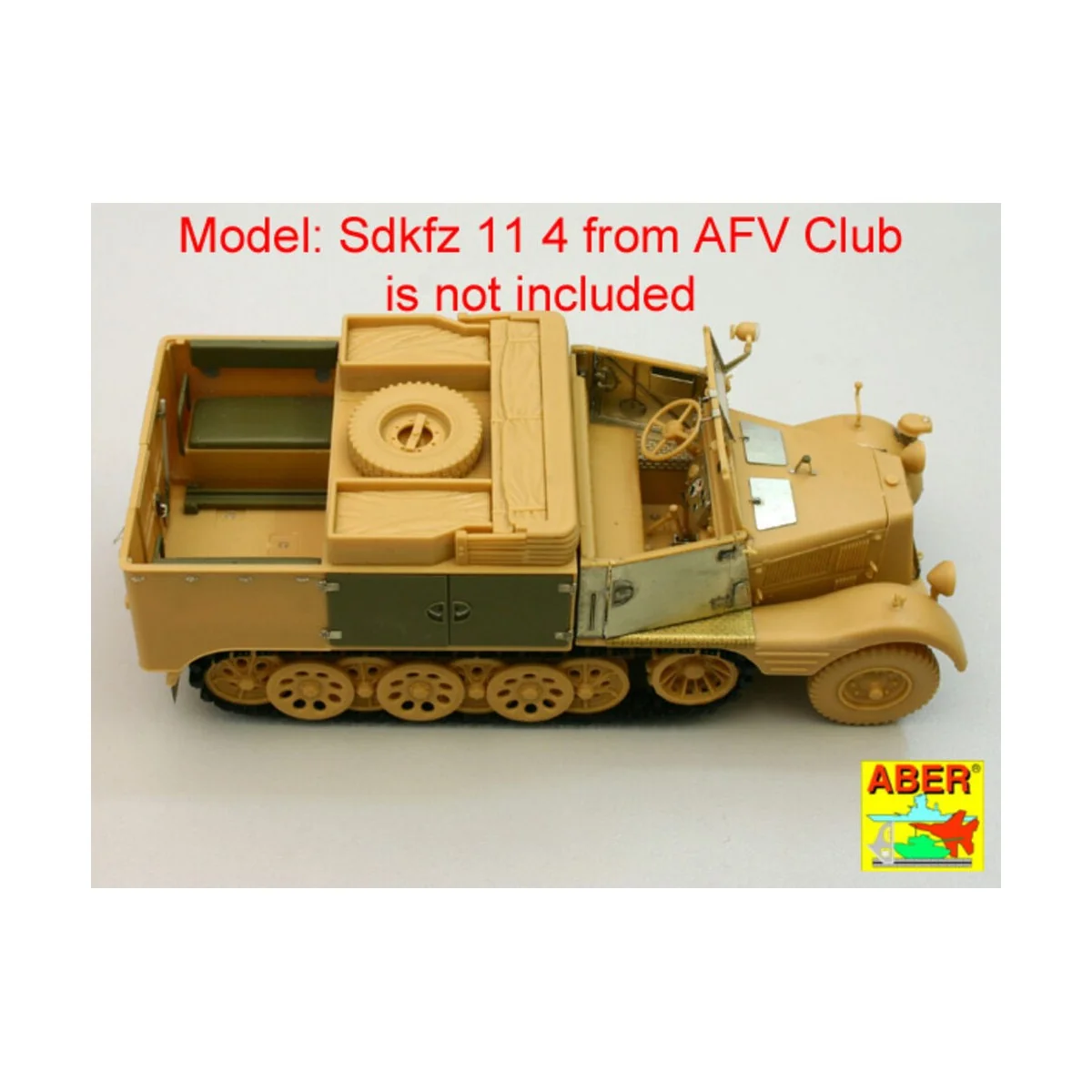 German Nebelkraftwagen Sd.Kfz11/4 vol.1-basic set, 1/35 - Aber Mode...