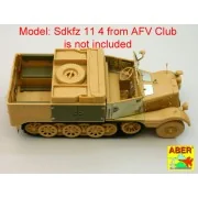 German Nebelkraftwagen Sd.Kfz11/4 vol.1-basic set - Aber Models 35149