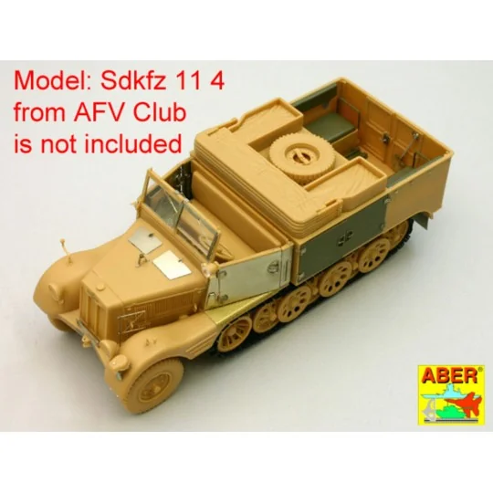German Nebelkraftwagen Sd.Kfz11/4 vol.1-basic set - Aber Models 35149