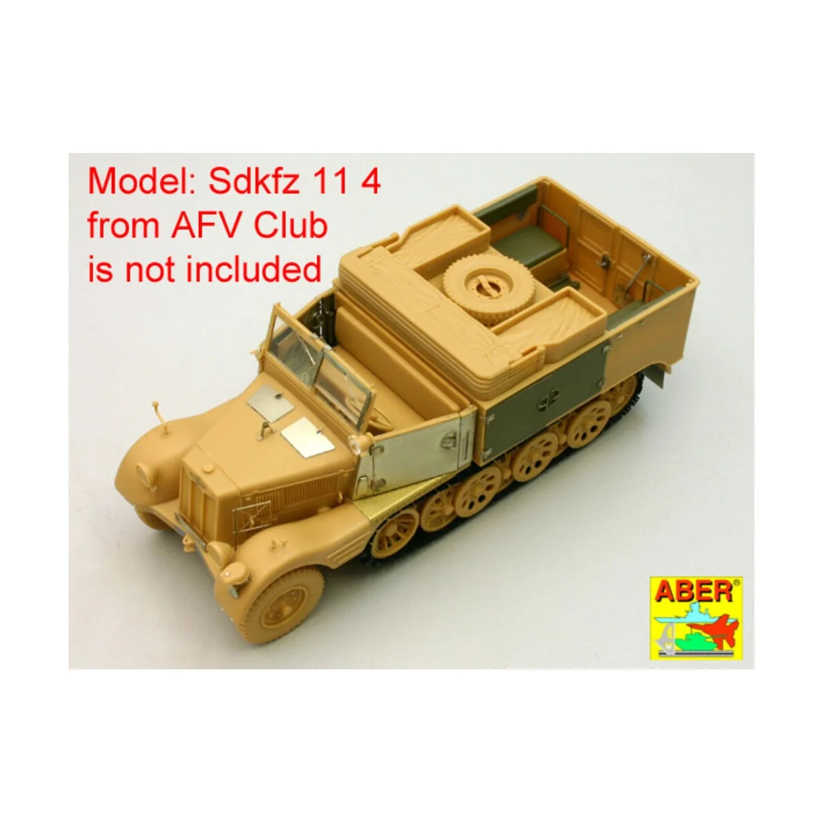 German Nebelkraftwagen Sd.Kfz11/4 vol.1-basic set, 1/35 - Aber Mode...