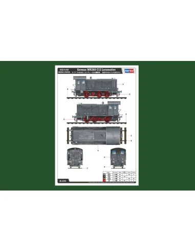 German WR360 C12 Locomotive, 1/72 - Hobby Boss 82913