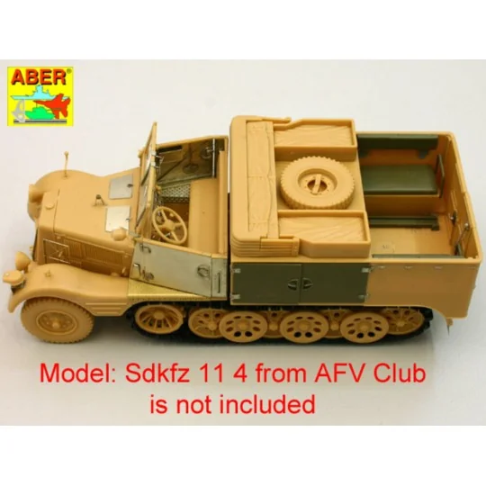 German Nebelkraftwagen Sd.Kfz11/4 vol.1-basic set - Aber Models 35149