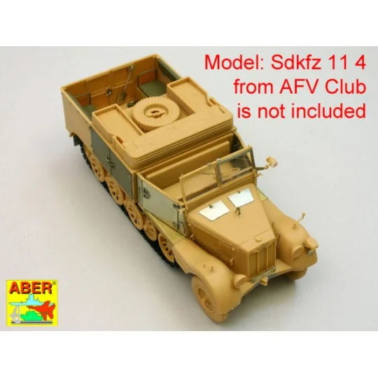 German Nebelkraftwagen Sd.Kfz11/4 vol.1-basic set - Aber Models 35149