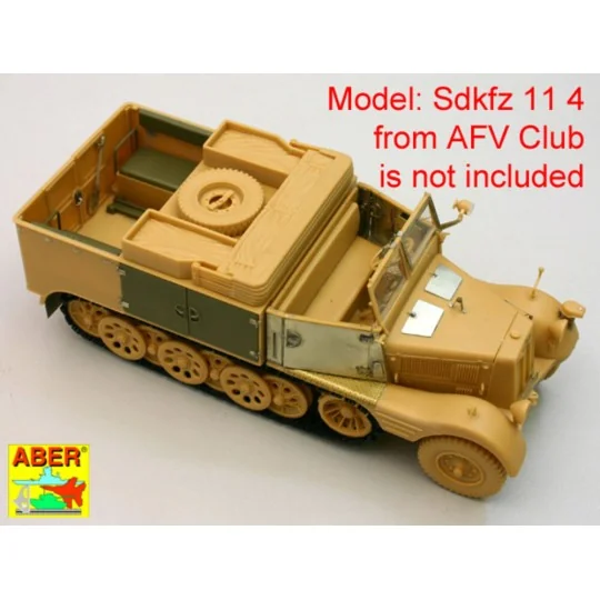 German Nebelkraftwagen Sd.Kfz11/4 vol.1-basic set, 1/35 - Aber Mode...
