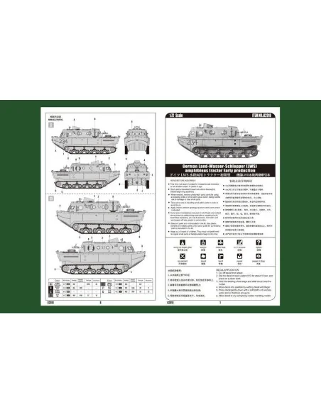 German Land-Wasser-Schlepper(LWS)amphibi tractor Early production, ...