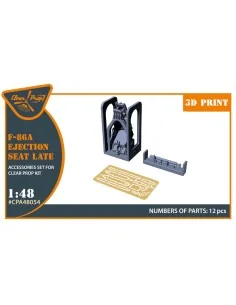 F-86A Ejection seat late for CP kits, 1/48 - Clear Prop Accessories...