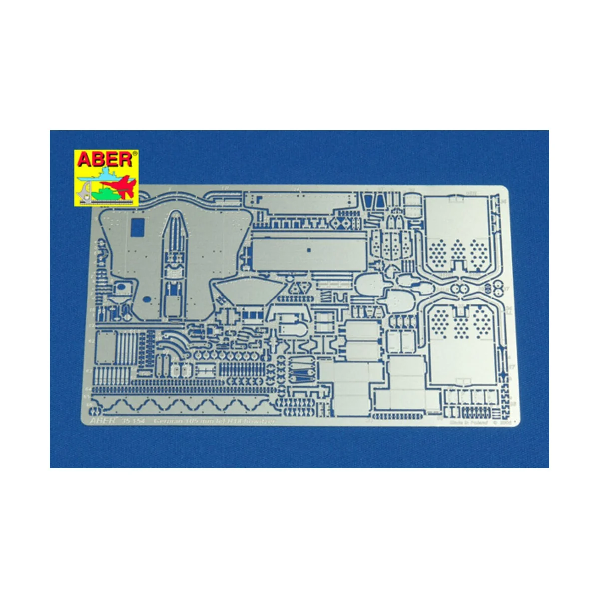 German 105 mm howitzer LeFH 18, 1/35 - Aber Models 35154