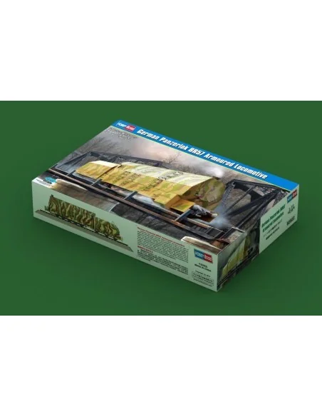 German Panzerlok BR57 Armoured Locomotiv, 1/72 - Hobby Boss 82922