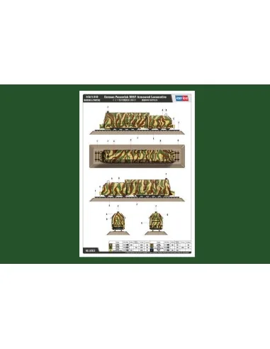 [NO_DESC] German Panzerlok BR57 Armoured Locomotiv, 1/72 - Hobby Bo...