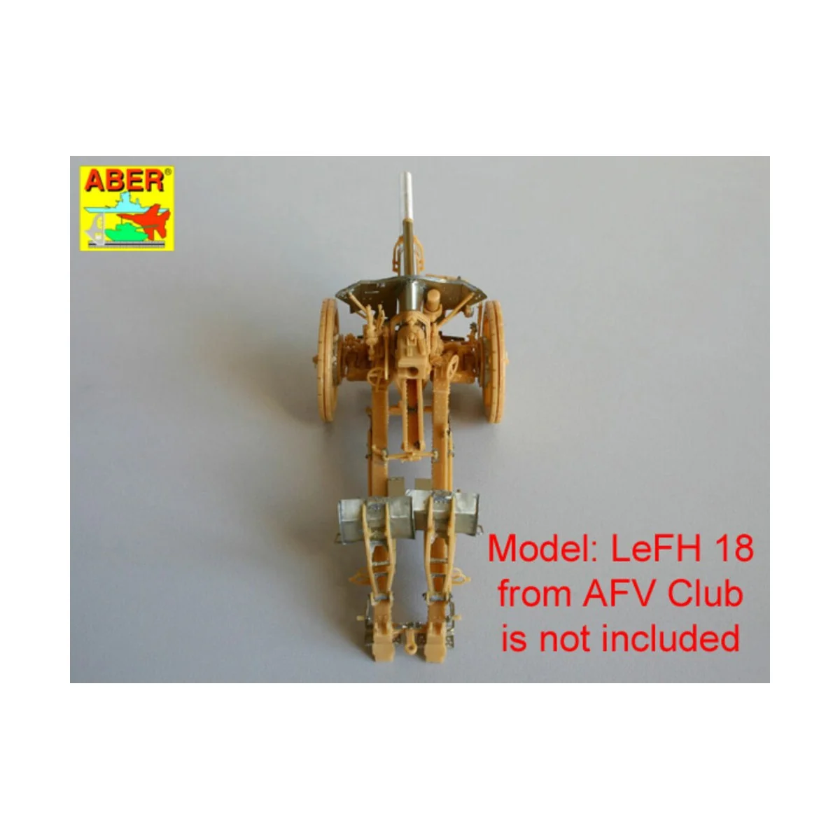 German 105 mm howitzer LeFH 18, 1/35 - Aber Models 35154