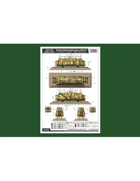 German Kommandowagen of BP-42, 1/72 - Hobby Boss 82924