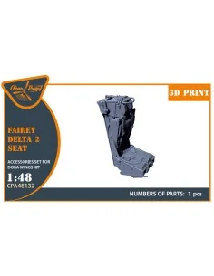 Fairey Delta 2 Ejection seat for Dora Wings, 1/48 - Clear Prop Acce...