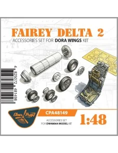 Fairey Delta 2 accessories set for Dora Wings, 1/48 - Clear Prop Ac...
