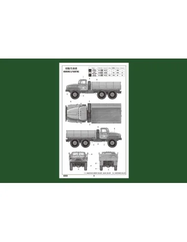 Russian URAL-4320 Truck, 1/72 - Hobby Boss 82930