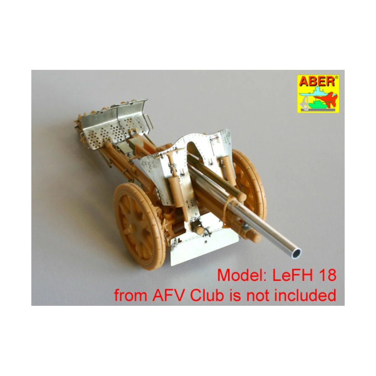 German 105 mm howitzer LeFH 18, 1/35 - Aber Models 35154