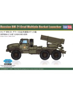 Russian BM-21 Grad Multiple Rocket Launcher, 1/72 - Hobby Boss 82931