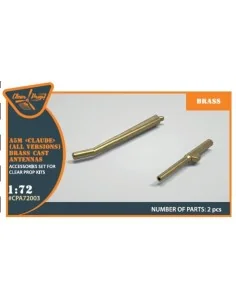 A5M Claude (early version) brass cast antennas for CP kits CP720016... 2
