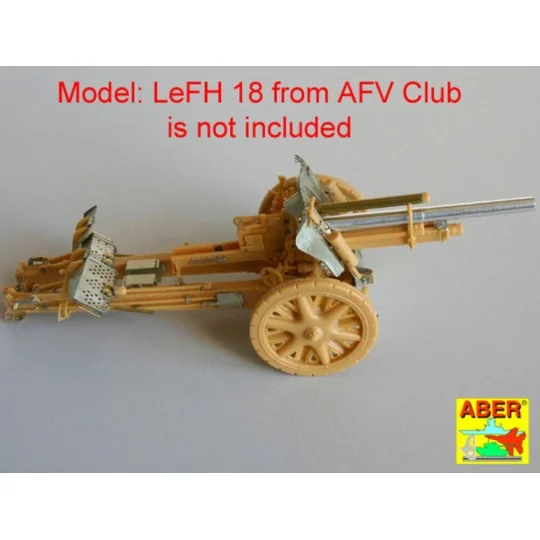 German 105 mm howitzer LeFH 18, 1/35 - Aber Models 35154