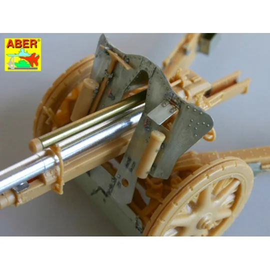 German 105 mm howitzer LeFH 18, 1/35 - Aber Models 35154