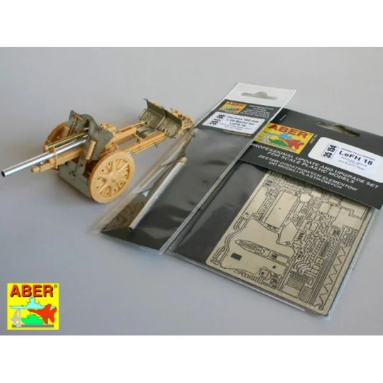 German 105 mm howitzer LeFH 18, 1/35 - Aber Models 35154