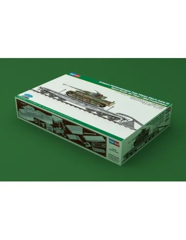 Schwere Plattformwagen Type SSyms 80&Pz.Kpfw.VI Ausf.E Sd.Kfz181 Ti...