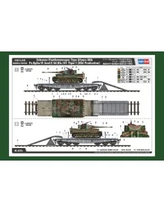 Schwere Plattformwagen Type SSyms 80&Pz.Kpfw.VI Ausf.E Sd.Kfz181 Ti... 2