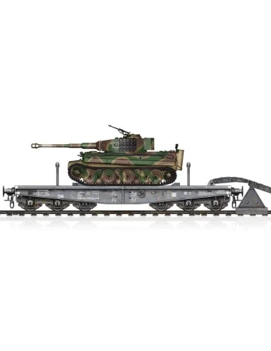 Schwere Plattformwagen Type SSyms 80&Pz.Kpfw.VI Ausf.E Sd.Kfz181 Ti...