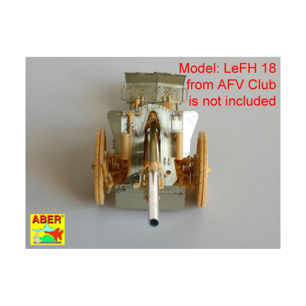 German 105 mm howitzer LeFH 18, 1/35 - Aber Models 35154