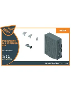 Polikarpov R-5 exterior set for AMG kits, 1/72 - Clear Prop Accesso... 2