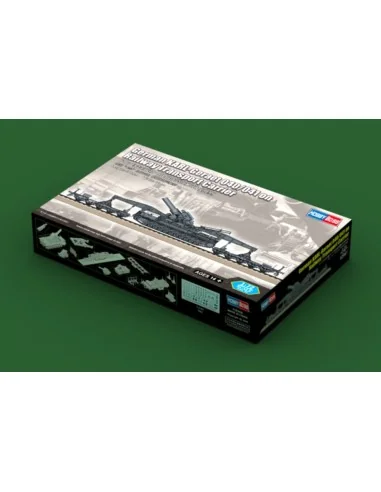 German KARL-Geraet 040/041 on Railway Transport Carrier, 1/72 - Hob...