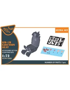 KM-1M Ejection seat for CP kits and other, 1/72 - Clear Prop Access... 2