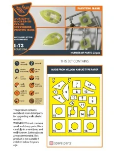 A-3B painting mask for Hasegawa kits, 1/72 - Clear Prop Accessories... 2