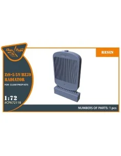 ZiS-5/5V/BZ39 Radiator for CP kits, 1/72 - Clear Prop Accessories C...