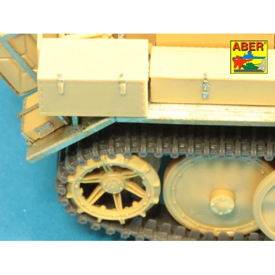 Pz.Kpfw. II Ausf.L Luchs vol. 2- Fenders, 1/35 - Aber Models 35156