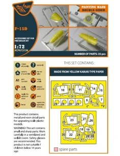 F-15D painting mask for Finemolds kits, 1/72 - Clear Prop Accessori... 2