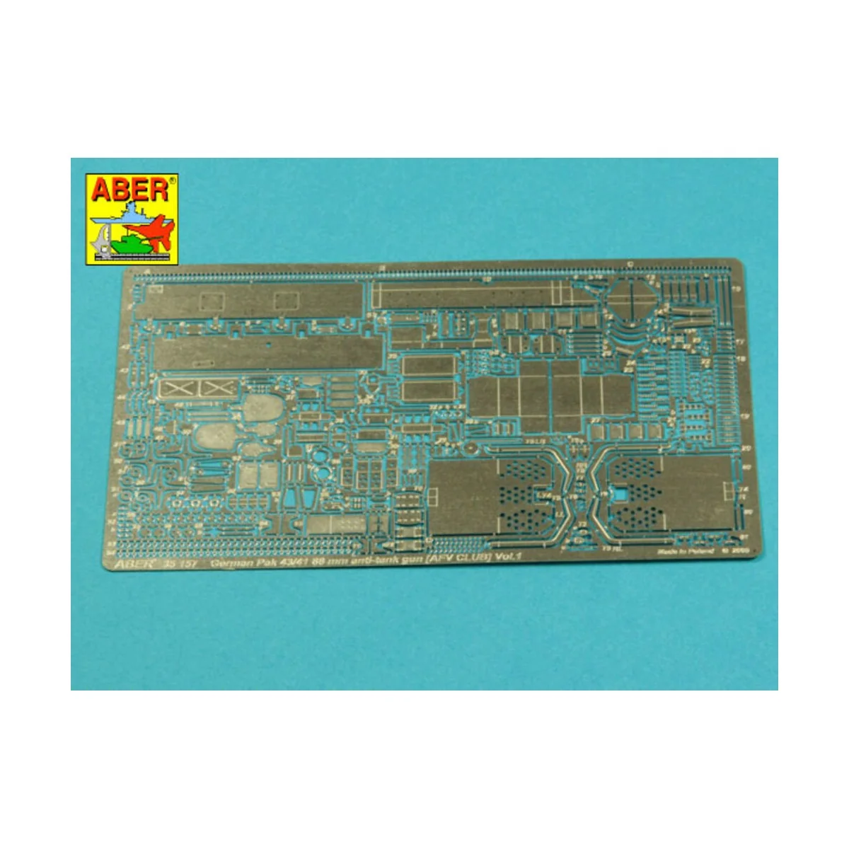 German A/T Gun PaK 43/41 - vol.1- basic set, 1/35 - Aber Models 35157