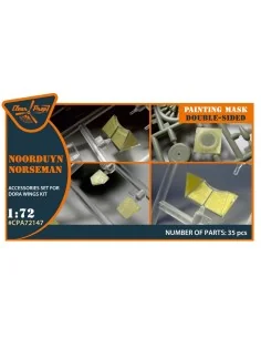 Noorduyn Norseman double-sided painting mask for Dora Wings kit, 1/...