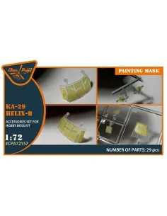 Ka-29 Helix-B painting mask for Hobby Boss kits, 1/72 - Clear Prop ...