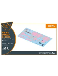 DH.88 Comet G-ACSR MacRobertson Trophy Air Race Decal for Mikromir ...