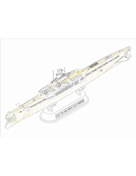 PLA Navy Type 033G Wuhan Class, 1/350 - Hobby Boss 83516