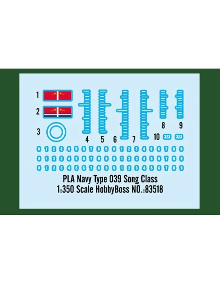 [NO_DESC] PLA Navy Type 039 Song Class, 1/350 - Hobby Boss 83518